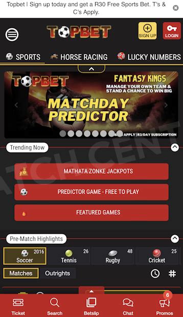 TopBet South Africa Review >> All About TopBet SA Online .
